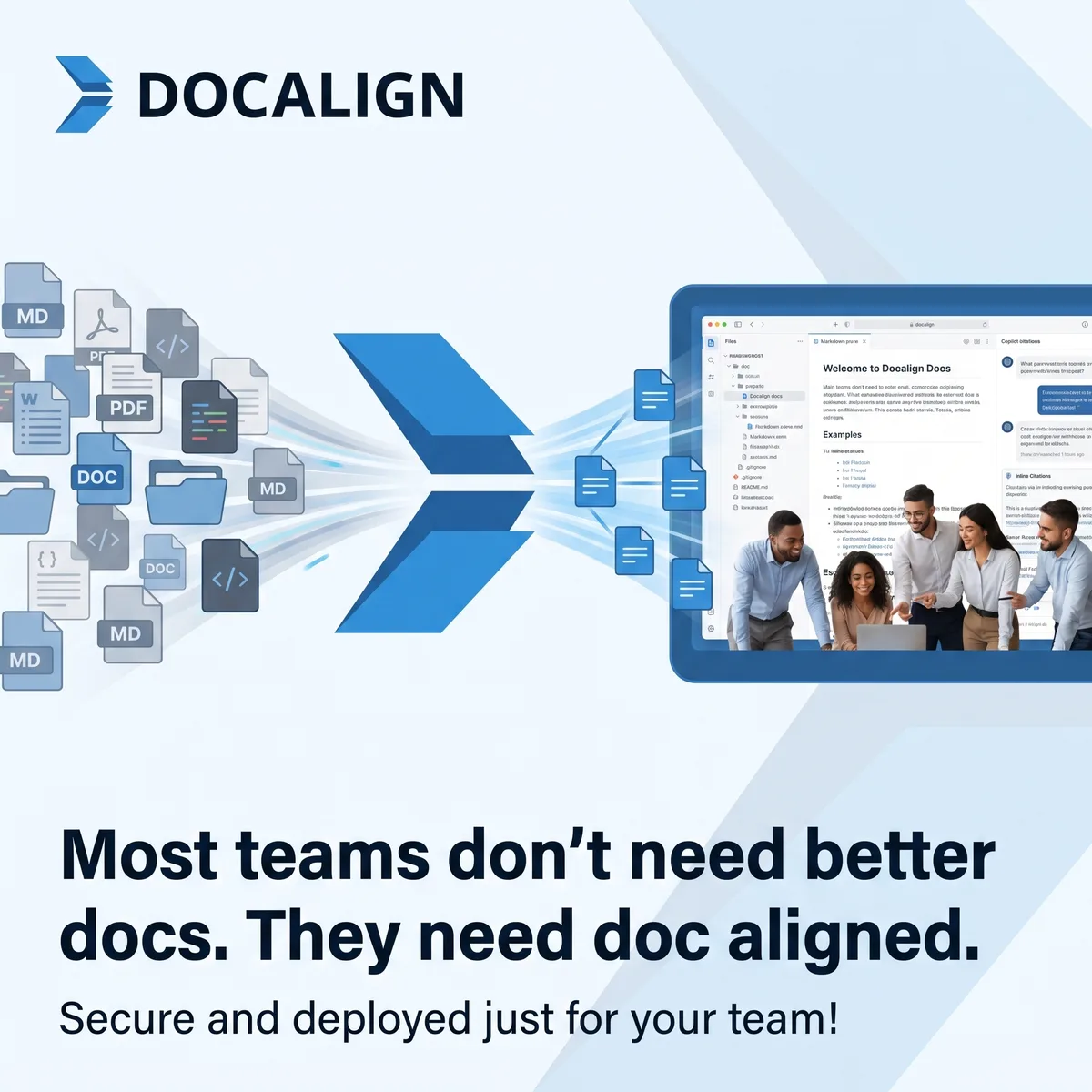Docalign, the AI knowledge alignment platform