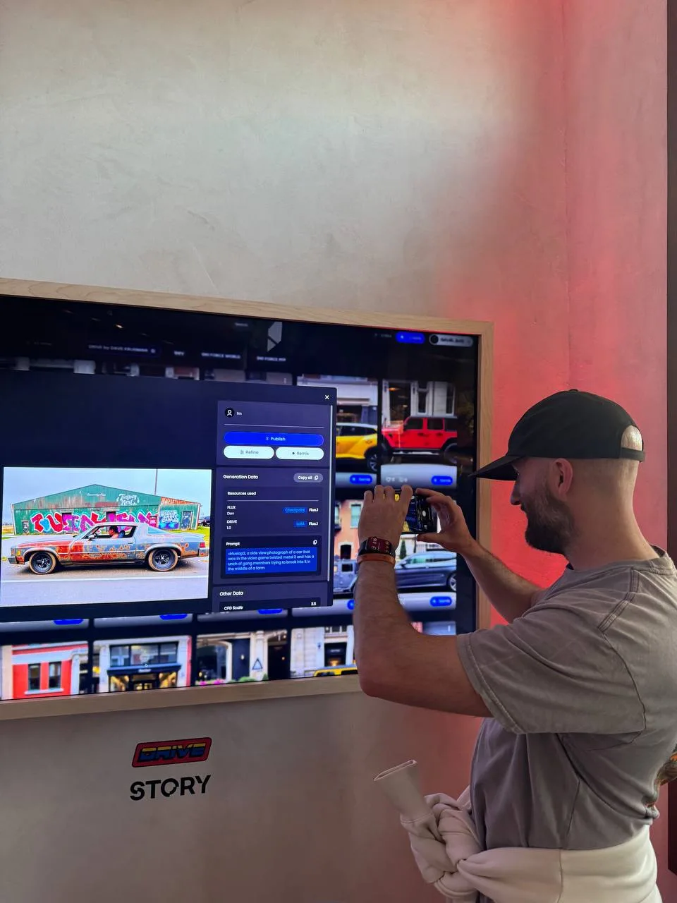 Dave Krugman at the DRIVE Lap 2 event